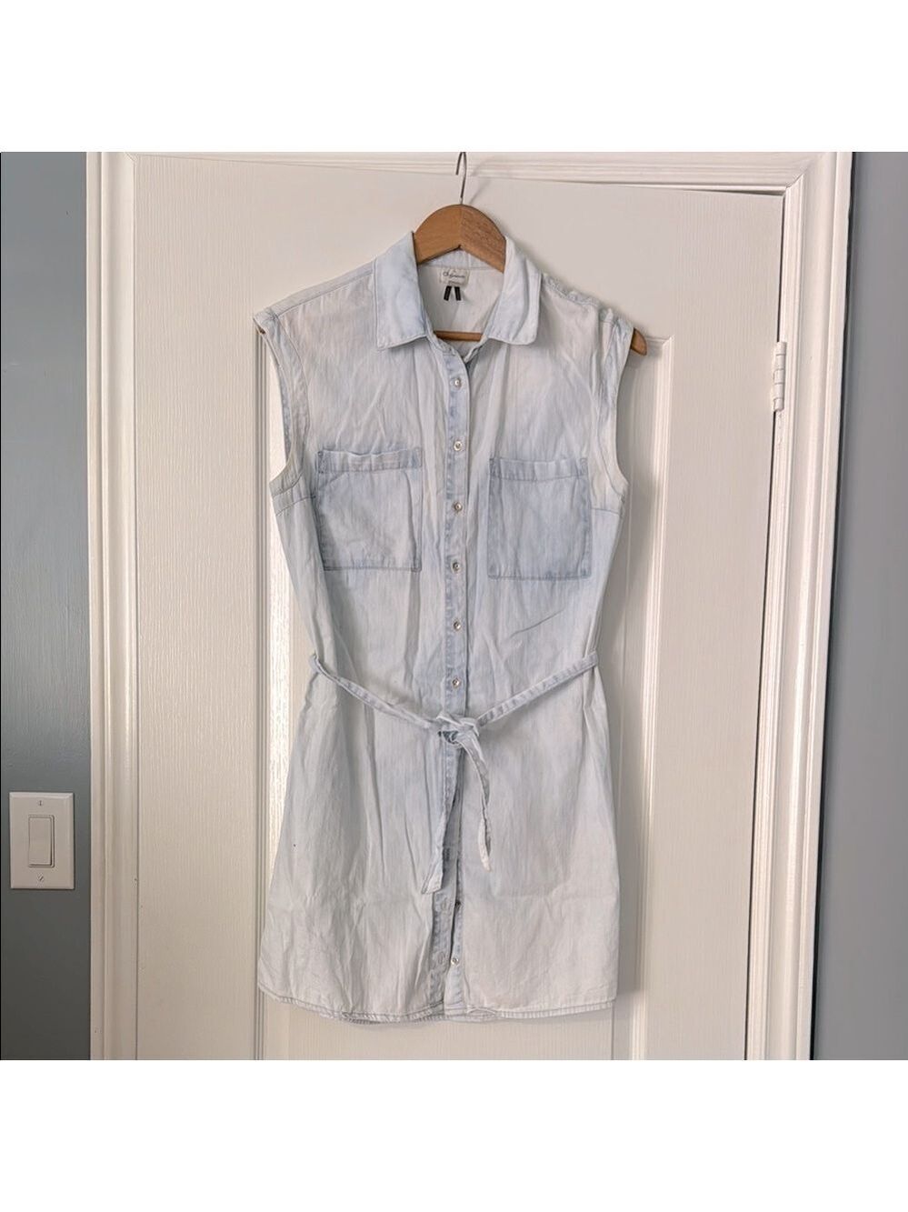 Dynamite Light Blue Denim Dress Size Medium